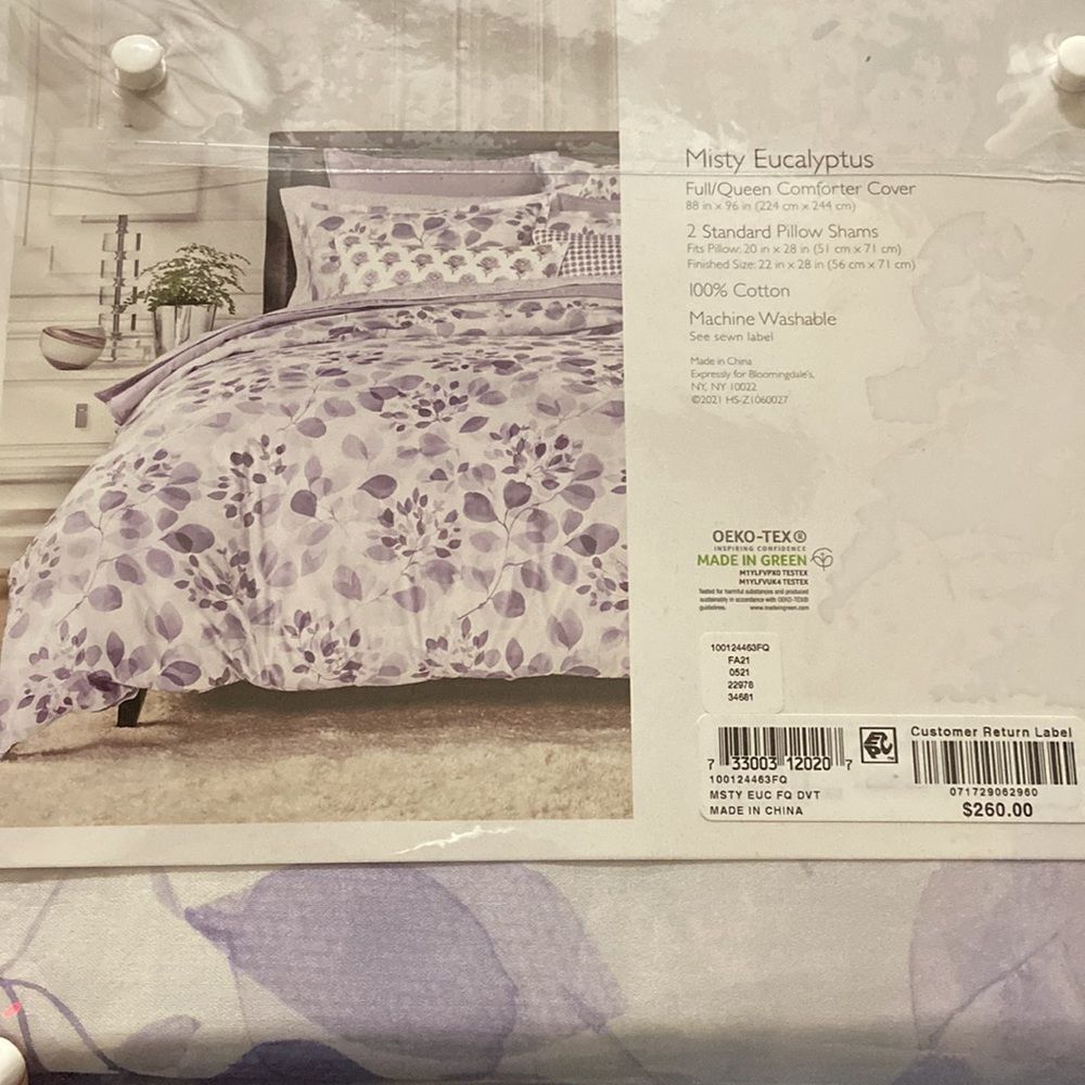 SKY
Misty Eucalyptus Duvet Cover, Full/Queen
100% Exclusive - Picture 4 of 5